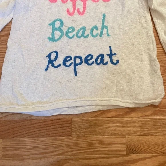Lilly Pulitzer Coffee Beach Repeat Danette Sweater - Picture 7 of 12